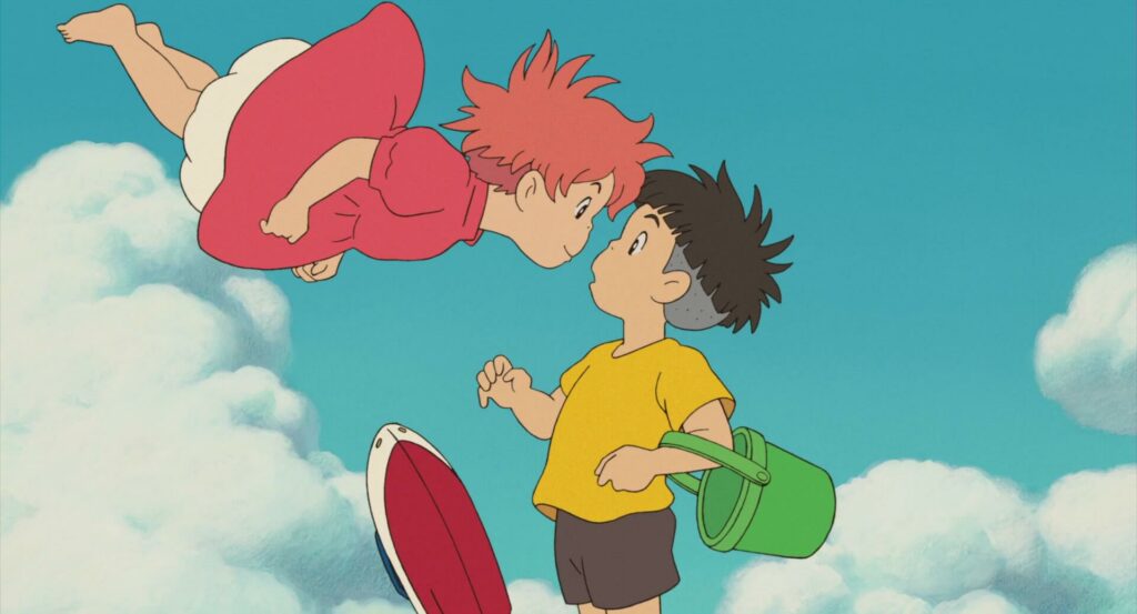 Studio Ghibli Sosuke et Ponyo en fille