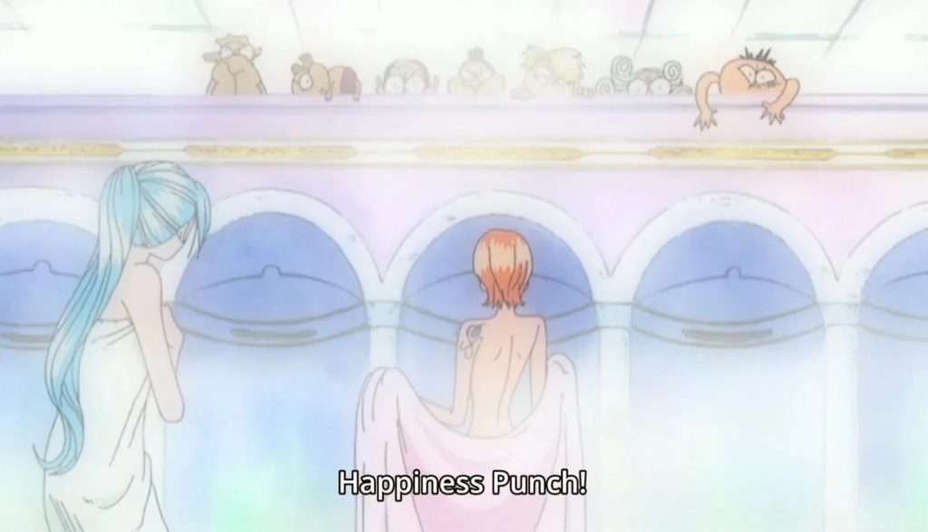 Service de fans de Happiness Punch dans One Piece
