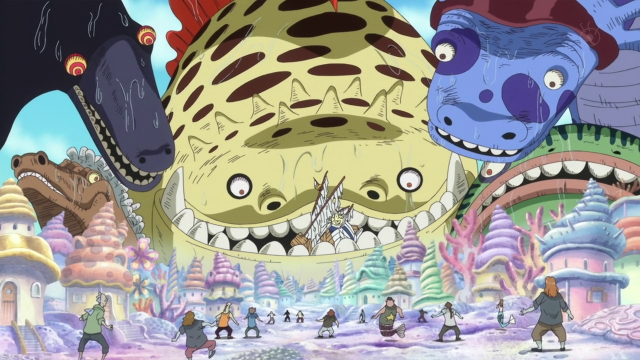 Sea Kings à Fishman Island de la série animée One Piece