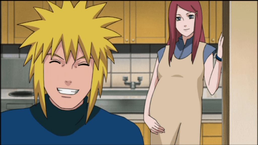 Minato et Kushina dans Naruto