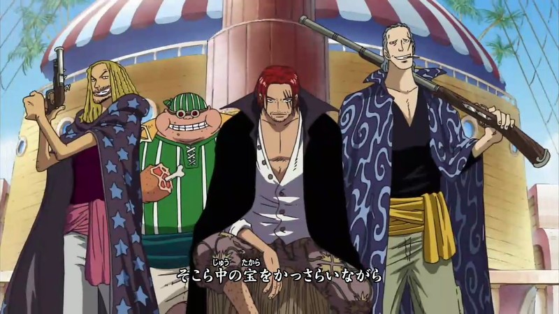 One Piece Facts : Profils des trois commandants de Yonkou Shanks !  |  Jeux Dunia
