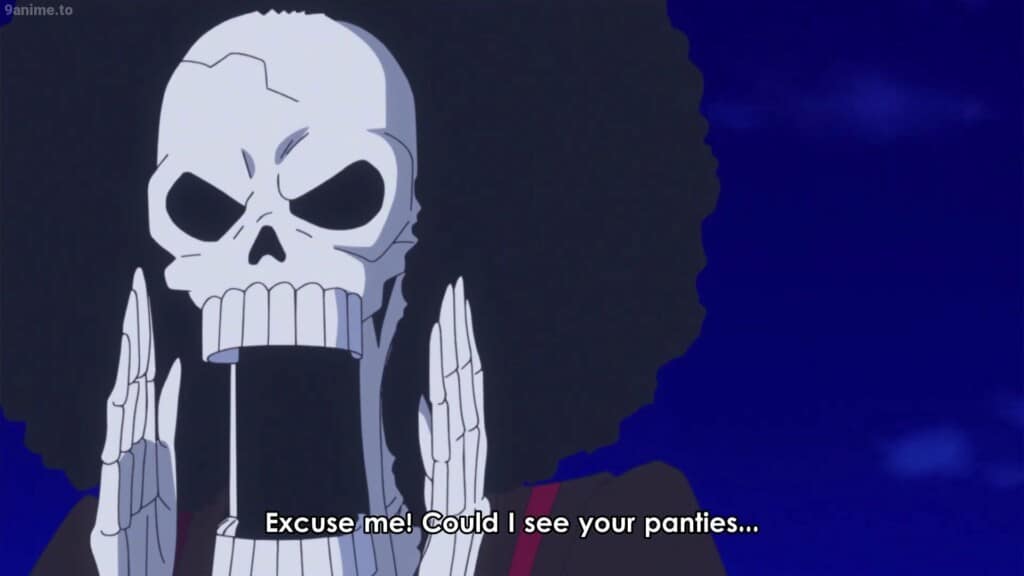 One Piece Memes: Brook and panties