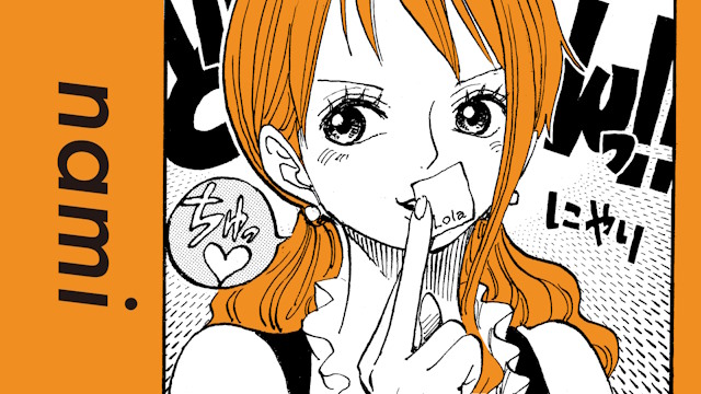 Nami dans le manga One Piece