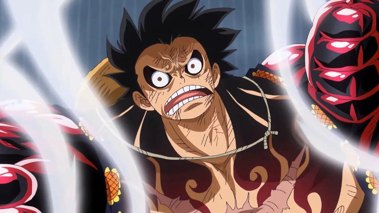 Une situation étrange parmi les power-ups One Piece (Image via Toei Animation).