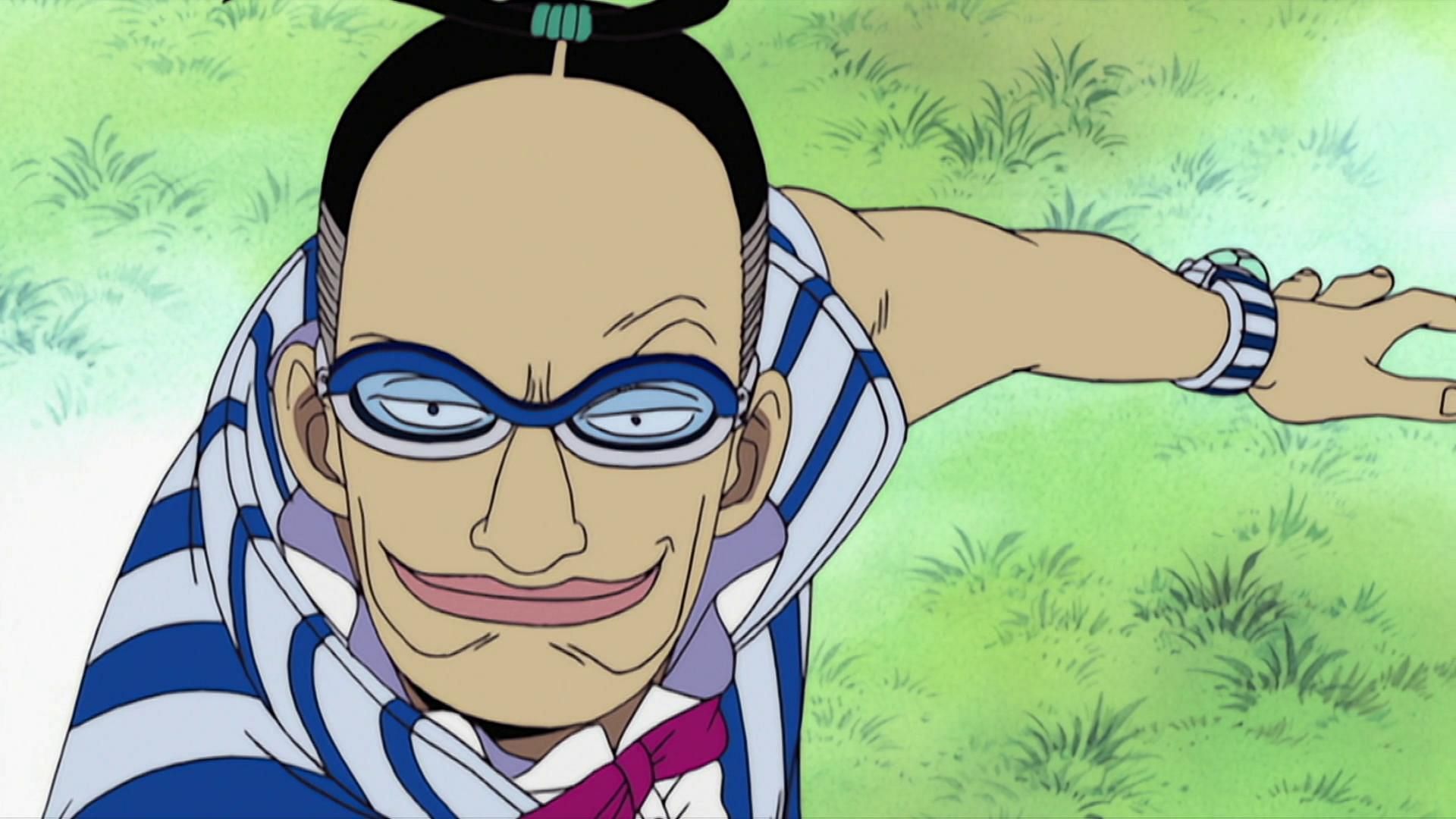 Galdino comme on le voit dans One Piece (Image via Toei Animation, One Piece)