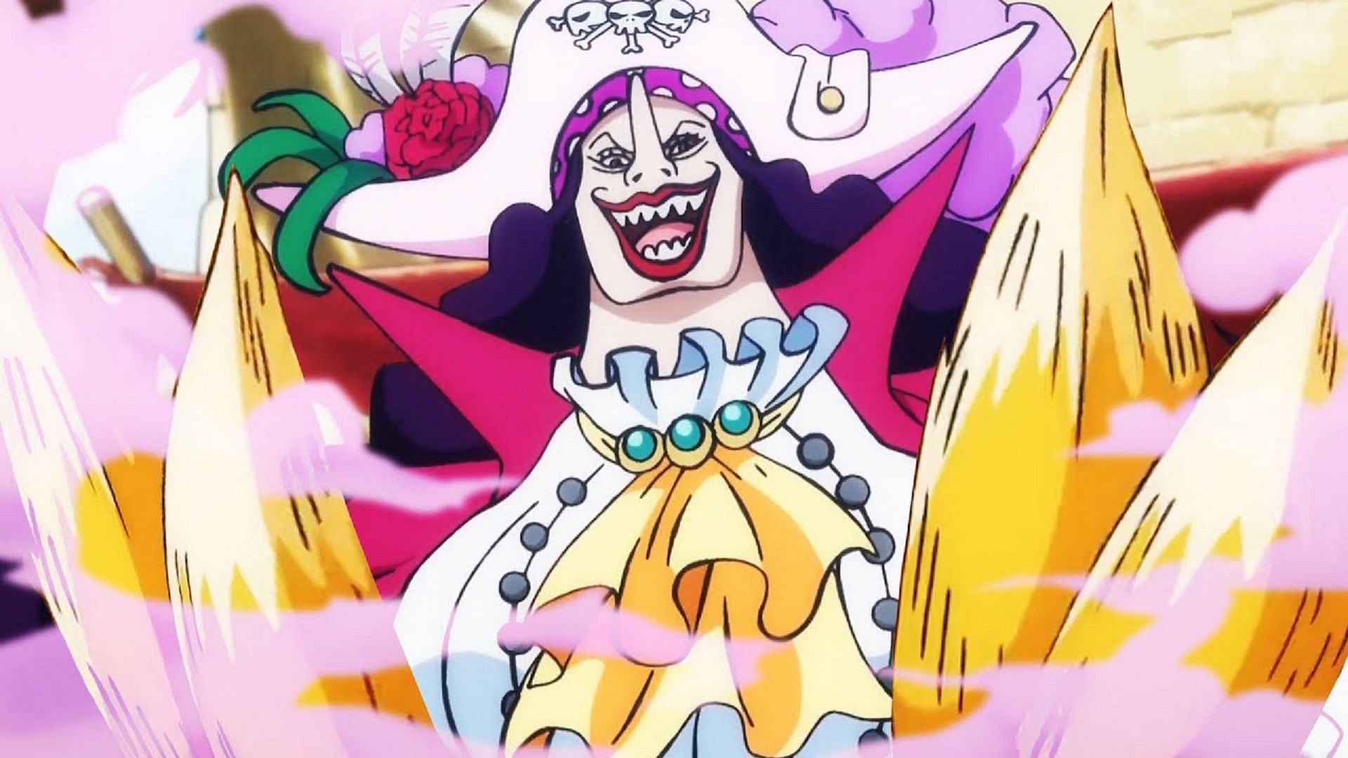 Le look post-timeskip de Devon comme on le voit dans l'anime One Piece (Image via Toei Animation, One Piece)