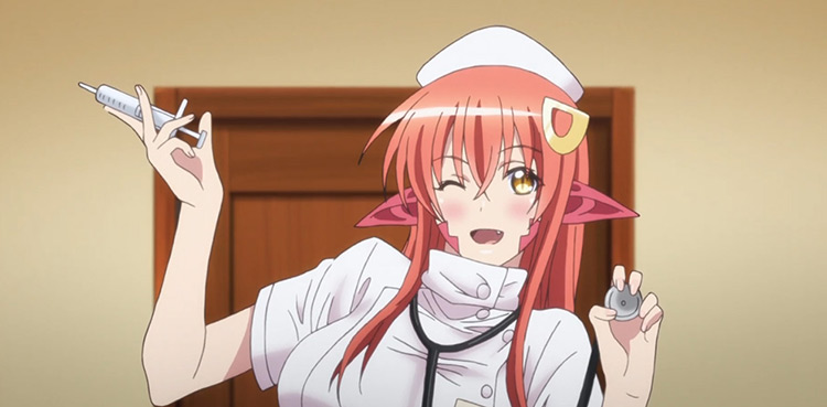 Mia Monster Musume anime screenshot