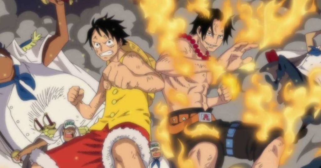 Ace and Luffy