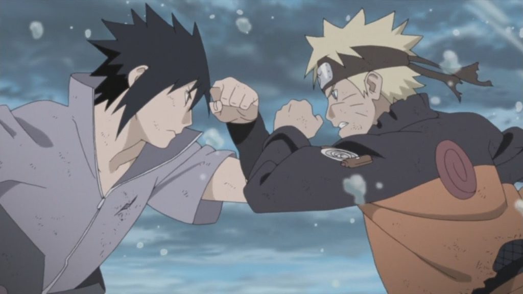 Naruto and Sasuke