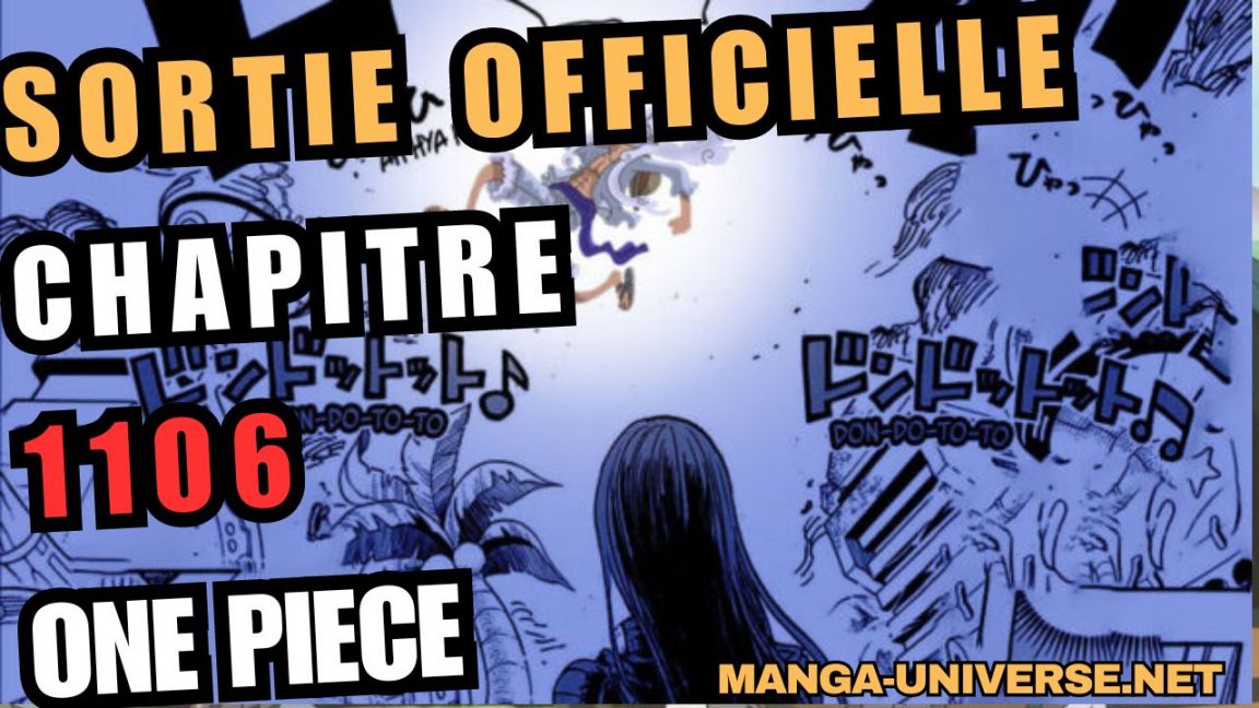 Sortie Officielle Du Chapitre 1106 De One Piece