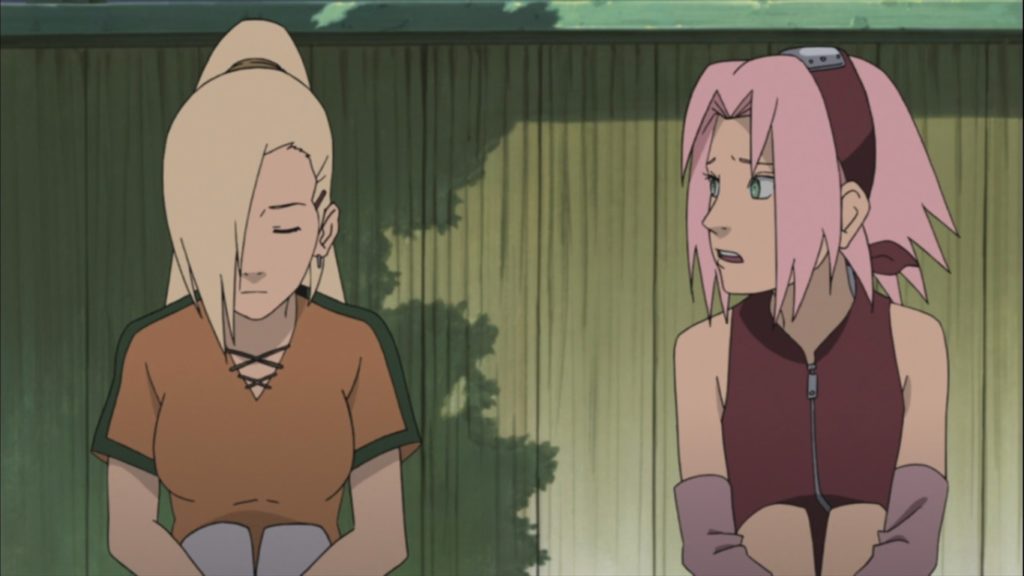 Sakura and Ino