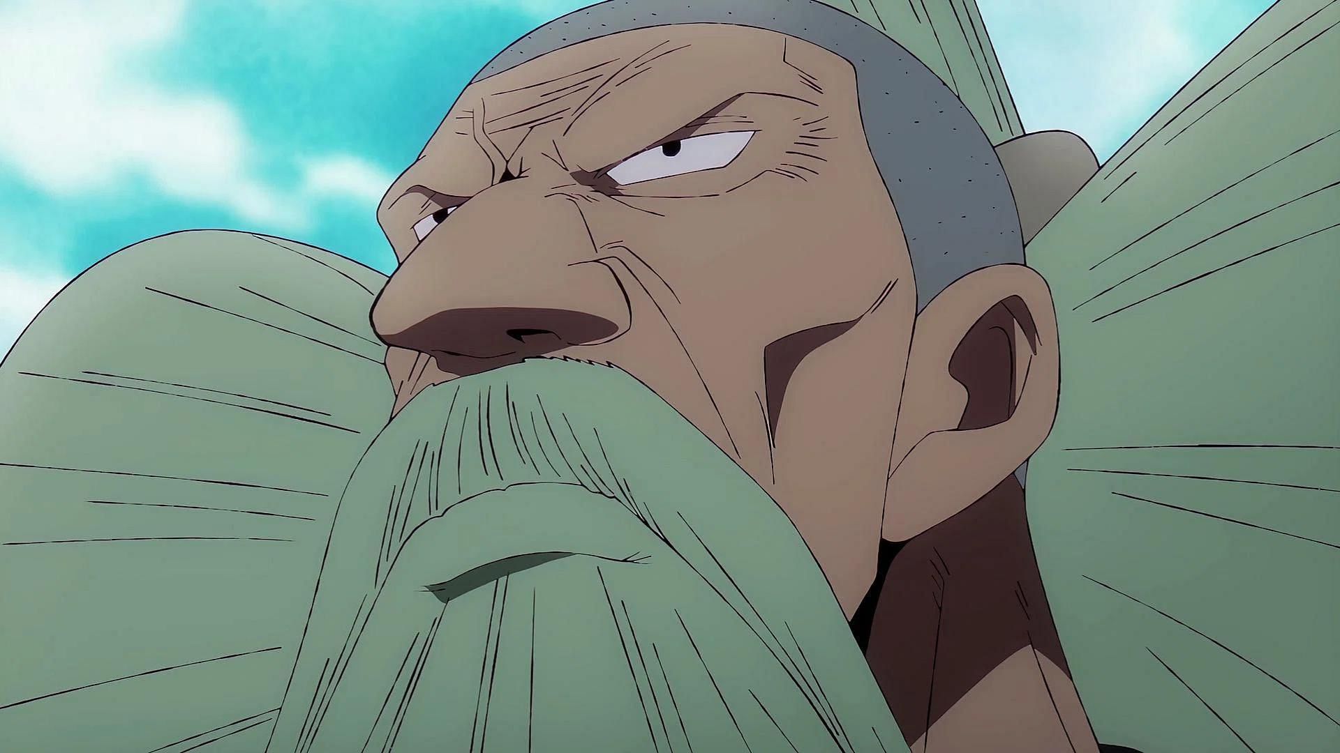 Professor Clover was revealed to be a member of the D. Family in One Piece chapter 1120 (Image via Toei Animation)